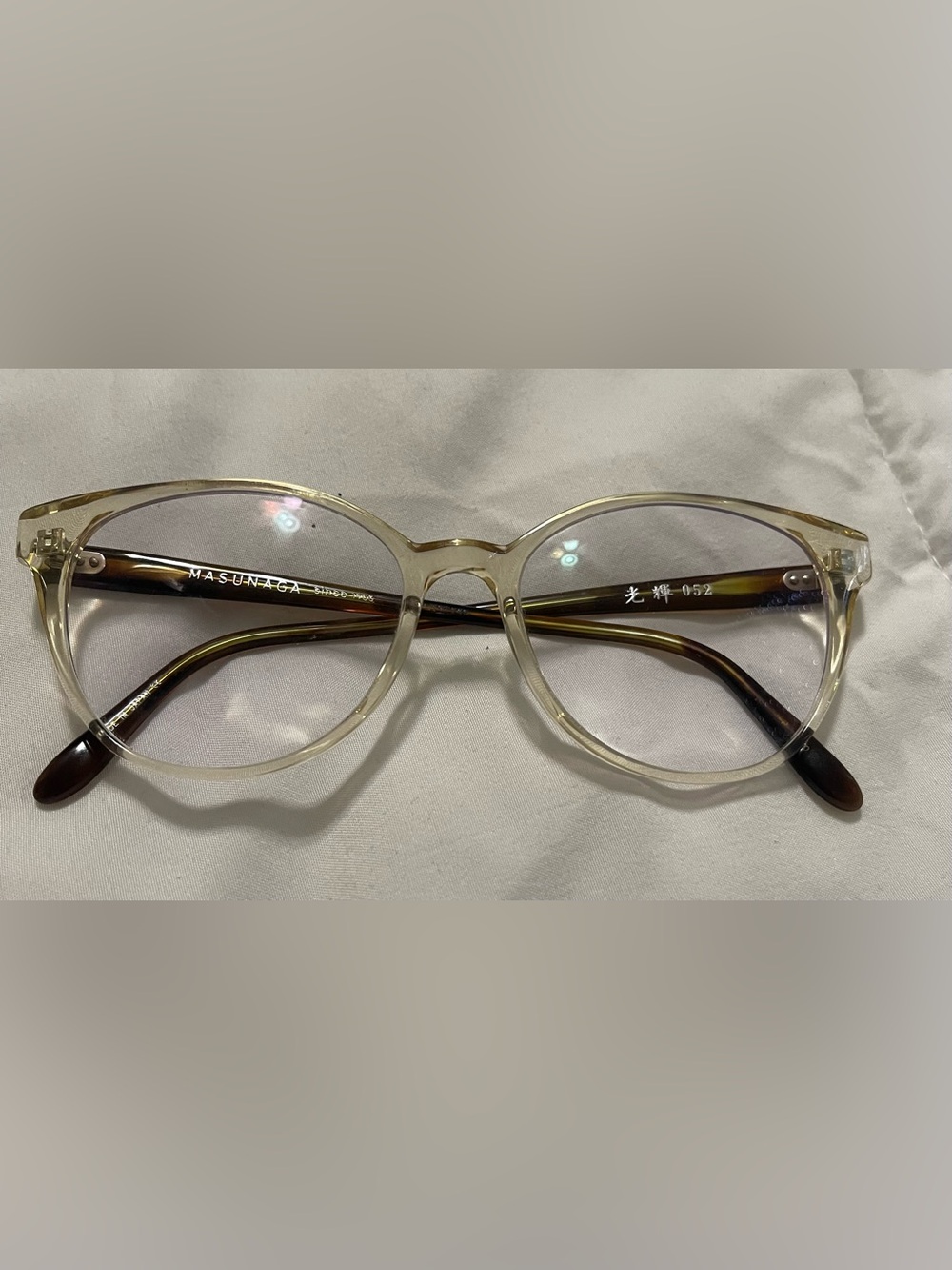 Masunaga 光輝 052 Butterfly Eyeglass Frames – Japan Cat Eye Luxury Unisex Glasses